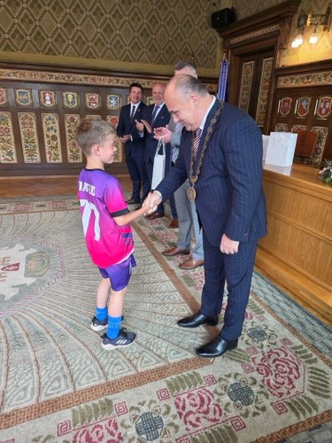 spn fotbalist FK Nchod U10 pijati na radnici