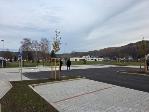 Parkoviště u dopravního hřiště