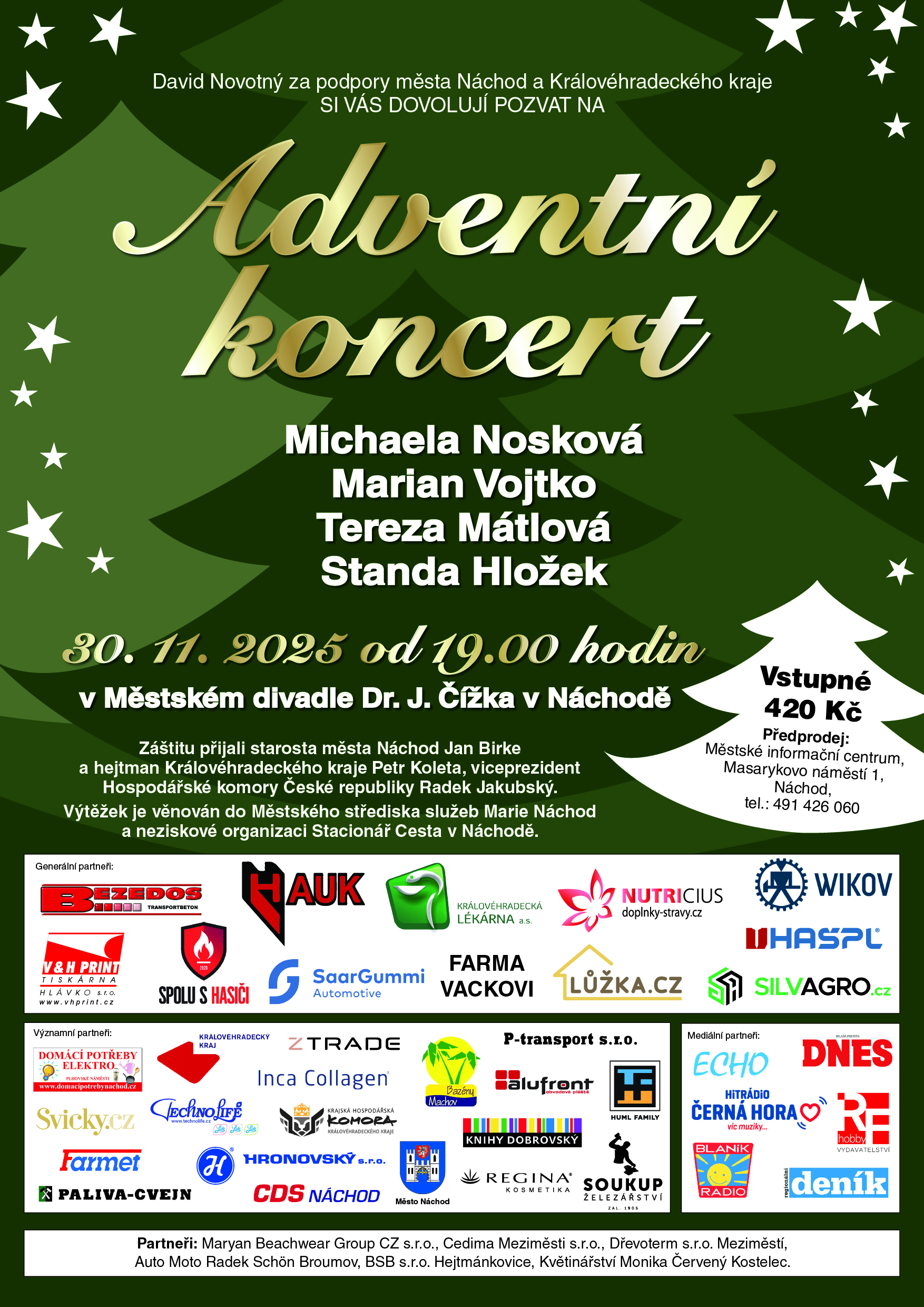 PlakátAdventní koncert